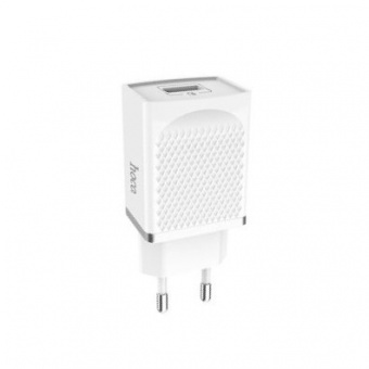 СЗУ USB Hoco C42A (18W, QC3.0) Белый от магазина РЭССИ